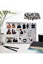 Sherlock Enola Holmes Laptop Notebook Phone Case Sticker Pack