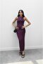 Purple Recovery Basic Dress