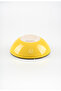 20 cm Ceramic Bowl with Handmade Yellow Tulip Motif - 5
