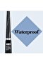 Glossy Eyeliner Chrome Black 3.7ml – High-Shine Intense Black Liquid Eyeliner - 6
