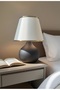 F Series Chichtic Table Lampshade Metal Body Fabric Headboard Decorative and Stylish Lighting - 2
