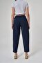 Women's Navy Blue Trousers 1523067-Dark Blue - 6