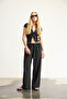 Wide Leg Draped Trousers - 2