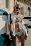 Polka Dot Balconette Covered Regular Waist Bikini Set Tbess25Bt00165 - 2