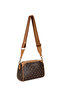 Premium Line Brown Monogram Women's Cross Shoulder Bag 05Po25Y10326 - 4
