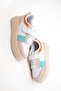 Skin-White-Orange Women's Sneaker 20719 - 3