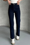 Dark Navy Boy Fit Cut Leg Jean - 6