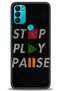 General Mobile Gm 21 Plus Case Hd Printed Case - Stop Play + Full Screen Protector