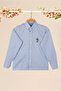 Children's Shirt Relax Fit Striped Collar Buttoned (Light Blue)