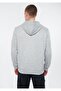 Serüven Men's Hooded Gray Sweatshirt - 3