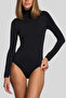 Long Sleeve Turtleneck Snap Body - 7