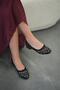 Barbi Stone Evening Dress Mesh Ballerina Black - 3