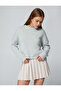 Basic Knitwear Sweater Crew Neck Ribbed Long Sleeve - 3