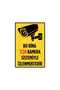 This Building Is Monitored 24/7 Camera Aluminum Uv Printed Sign - 20cm X 30cm