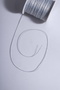 Silvery Silver 1.0 Mm 100 Meters Waxed Thread Leather Sewing Thread Necklace Jewelry Design Thread Bracelet Thread - 3
