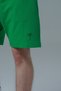Daily Core - Green Relaxed Fit Cotton Men's Sports Shorts - 3