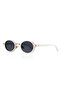 Beyza 1061 Black Glass Elegant Stylish Unisex Sunglasses. - 3