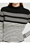 Half Turtleneck Sweater Knitwear Slim Fit Cashmere Textured - 4