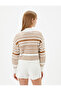 Turtleneck Sweater Soft Textured Long Sleeve - 4