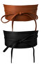 Women's Belt Set of 2 Leather Wide Laced