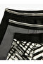 3-Piece Boxer Set Printed Cotton with Elastic Waist - 3
