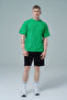 Pure Comfort - Green Relaxed Fit 100% Cotton Basic Men's T-Shirt - 5