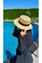 Beach and Daily Use for Liked Gondola Straw Hat Hsr2107 - 5
