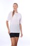 Women's Underwear Showing Transparent Combed Cotton White Crew Neck Oversize T-shirt - 7