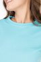 100% Cotton Women's T-Shirt Solid Color Mint Crew Neck Short Sleeve Combed Cotton T-Shirt - 2