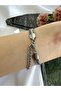 Vintage Oval Silver Inside Pink Women Wrist Watch - 6