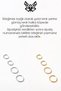 Steel Star Butterfly and Round Design Earring Set Pink White Yellow Solitaire Pearl 9'Lu Earring Set - 4