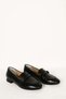 Women's Black Buckle Detailed Shoes - 2