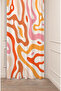 Mandala Bohemian Geometric Line Patterned Special Design Digital Printed (Single Wing) Modern Stylish Background Curtain