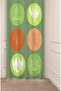 Yoga Meditation Leaf Bohemian Patterned Special Design Digital Printed (Single Wing) Modern Stylish Background Curtain