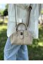Nçs Mink Mini Women's Hand and Shoulder Bag - Minimal of Elegance (En:18~Boy:13) - 6
