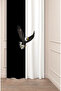 Black and White Eagle Special Design Patterned Digital Printed (Single Wing) Children's Room Modern Background Curtain