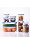 2.6L  Rectangular  Airtight Food Storage with Divider - 4