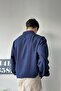 Chill Cozy Relax Fit Shirt Navy Blue - 3