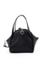Black Shk132 Faux Leather, Zippered Single Compartment, Snap Detail, Hand, Arm and Shoulder Bag - 6