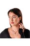 Harmony Mini Flower Stem Red Copper Handmade Crystal Stone Blackening Free Women's Earrings Special Boxed - 2