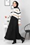 Suede Mevlana Skirt Tsd0036 Black - 4