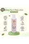 Organic Baby Face & Body Lotion - 97% Natural Ingredients, Hydrating Shea Butter & Aloe - 4