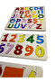 Parla Felt Covered Puzzle Set, Wooden Insert-And-Connect Puzzle Set, Educational Puzzle, Letter/Number/Shape Learning - 4
