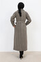 Double Breasted Collar Buttoned Cape TSD231111 Beige - 5