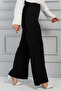 Slit Detailed Trousers Tsd220310 Black - 3