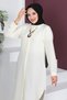 Necklace Tunic TSD230512 Ecru - 3