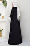 Pleated Hijab Ferace Tsd250169 Black - 5
