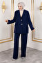 Premium Blazer Suit Tsd250116 Navy Blue