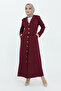 Skirt Button Detailed Jacketed Suit TSD231217 Plum