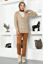 Belted Carrot Trousers Tsd221012 Tan